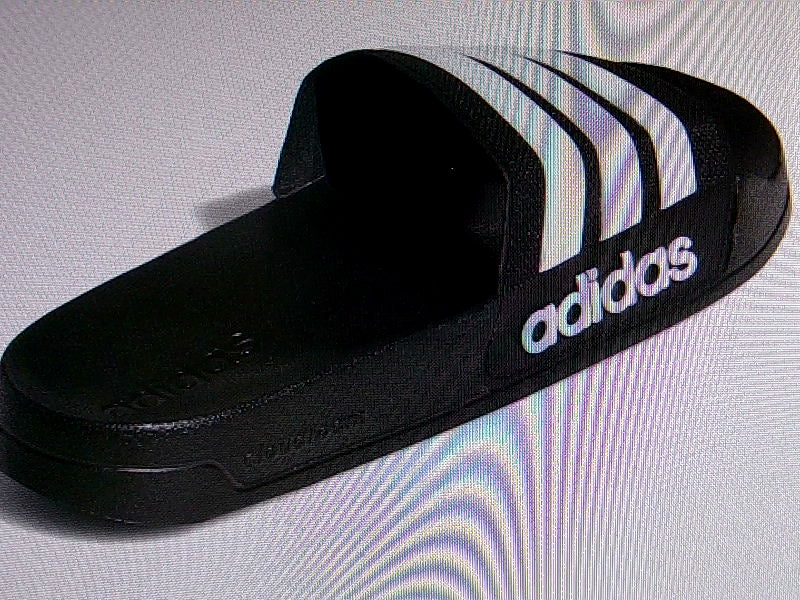 Adidas Men's Black Slide Sandals Size 10