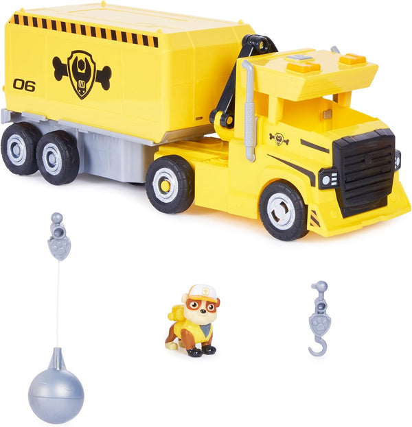 Paw Patrol Rubble Transforming X-Treme Truck Toy with Crane & Sounds
