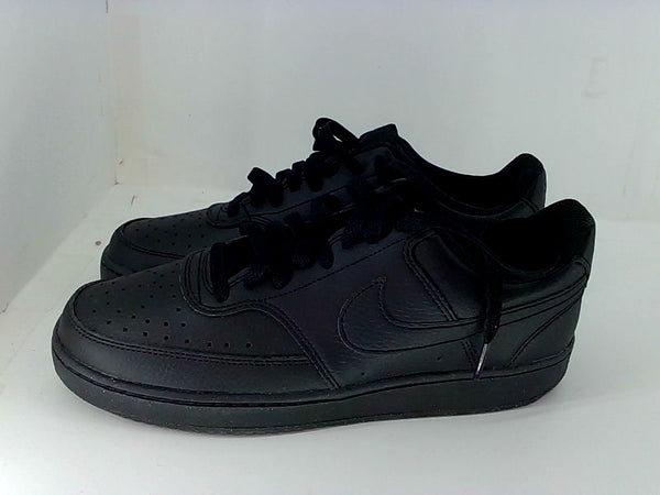 Nike Mens Basketball Sneakers Low & Mid Tops Lace Up Fashion Sneakers Color Black/black/black Size 8