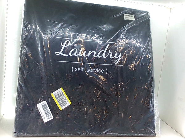 Extra Large Laundry Bag - Black Home Accessory