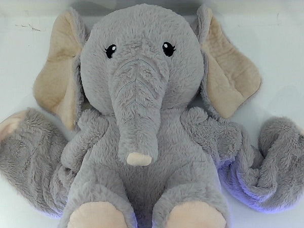 Trailblaze Elephant Stuffed Animal Color Silver Size 4.5 Lbs