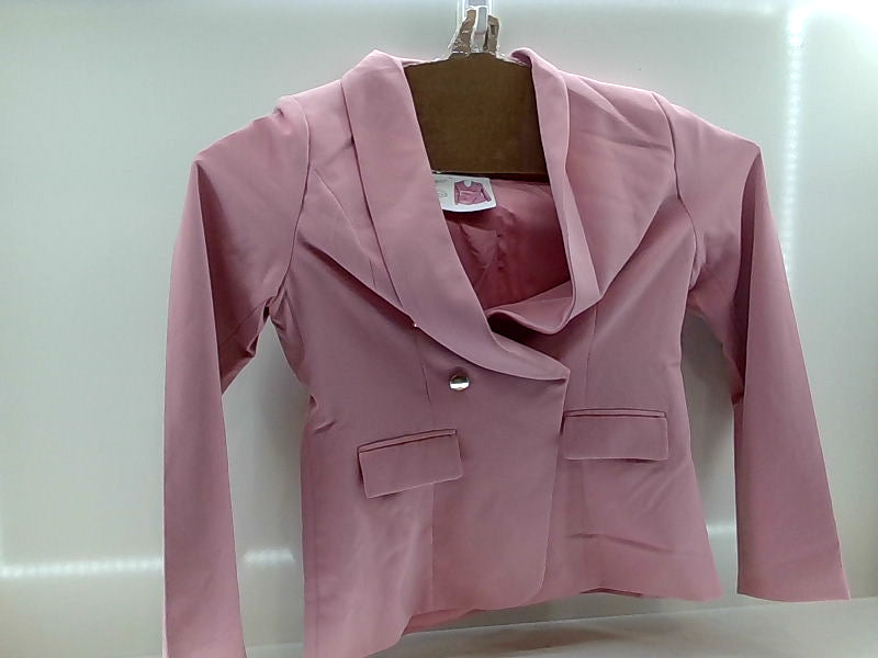 Pink Double Breasted Blazer - Large