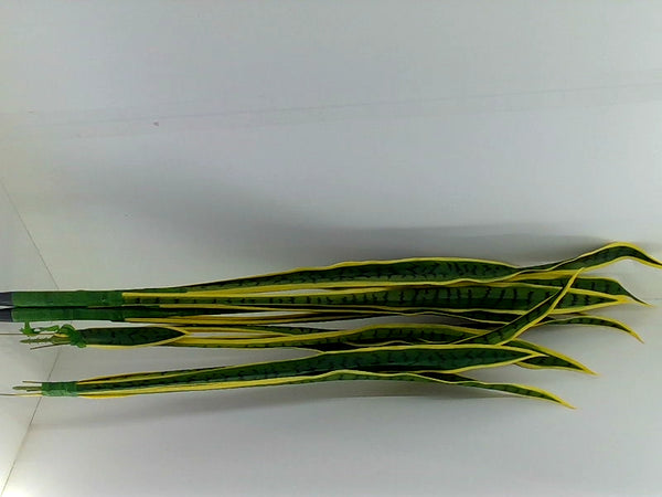 Velener Artificial Green Snake Plant Decoration