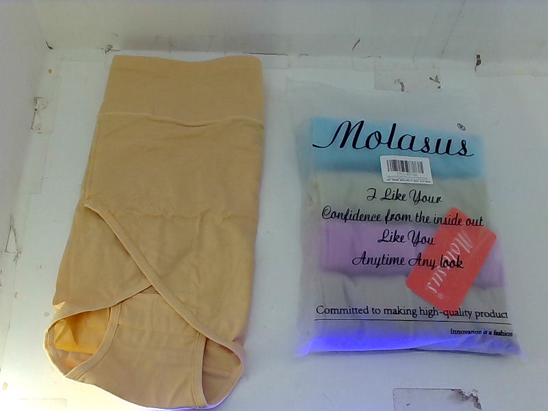 Molasus 5 Pack Multicolor High Waist Women's Panties Size 5XLarge