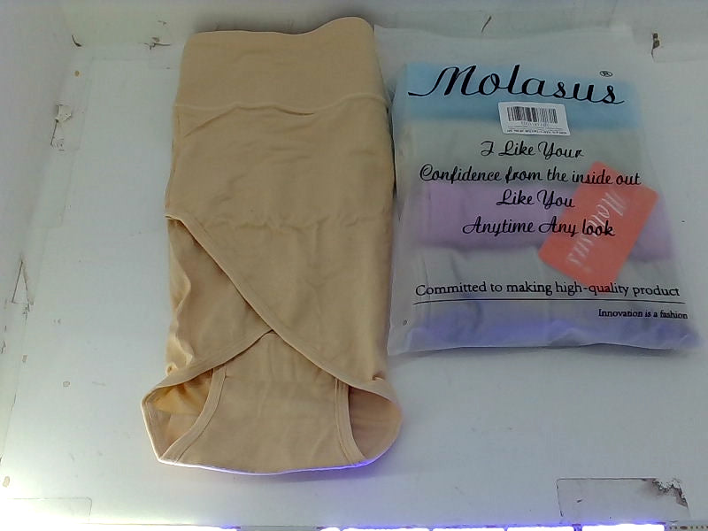 Molasus 5 Pack Multicolor High Waist Women's Panties Size 5XLarge