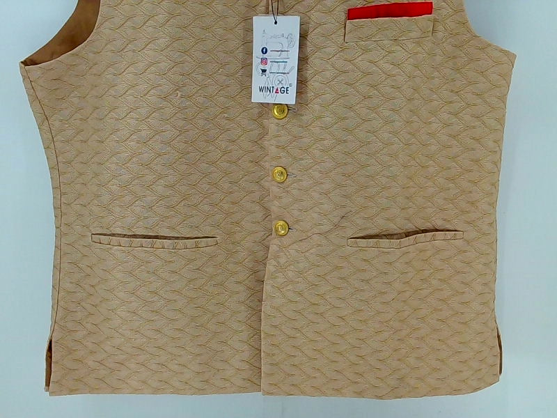 Men's Gold Fleece Waistcoat - Size 48