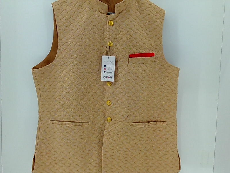 Men's Gold Fleece Waistcoat - Size 48