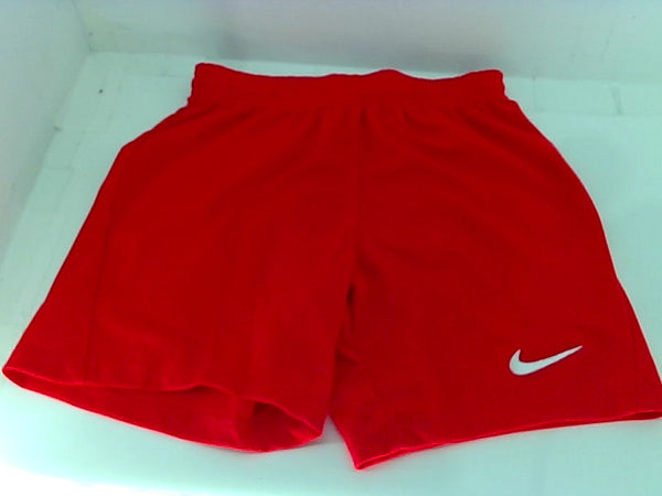 Nike Boys Dry Park Short Relaxed Fit Pull On Shorts Color Red Size Small