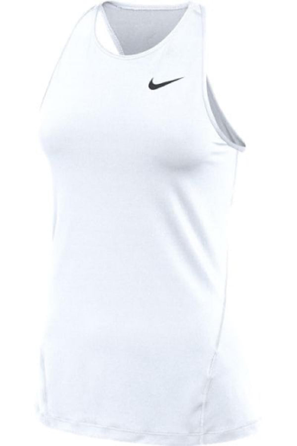 Nike Womens Pro Allover Mesh Tank Top Color White Size XLarge