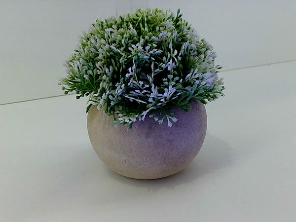 Velener Artificial Plant Topiary Ball Pot Magnolia Decor