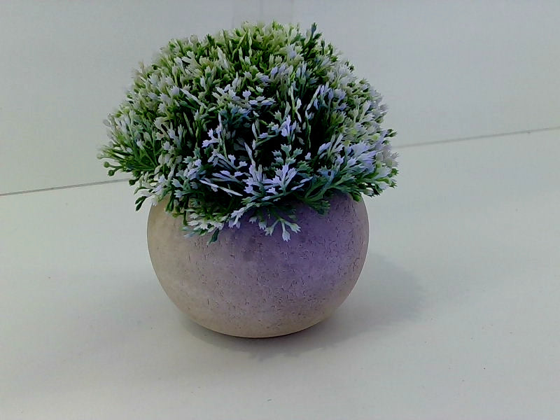 Velener Artificial Plant Topiary Ball Pot Magnolia Decor