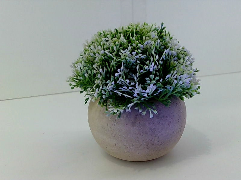 Velener Artificial Plant Topiary Ball Pot Magnolia Decor