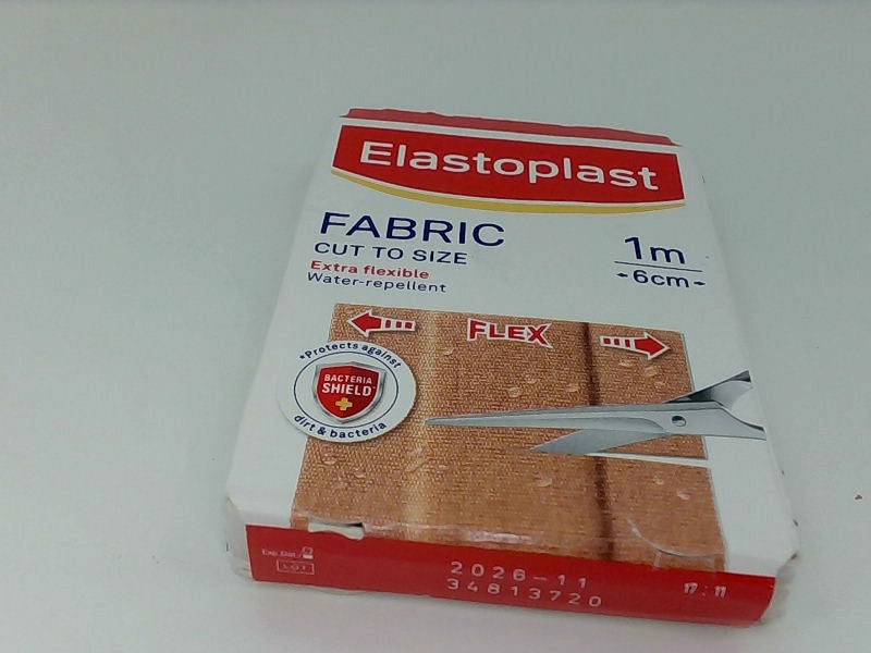 Elastoplast Fabric Bandages - Water-Resistant 1m Roll