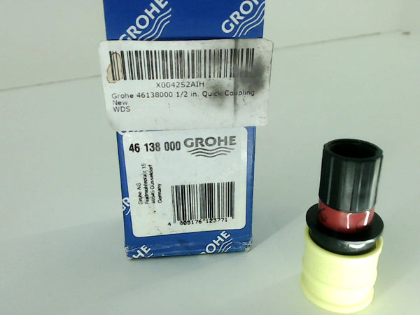 Grohe 46138000 1 or 2 In Quick Coupling OneSize Color MultiColor Size 2.18 Inch
