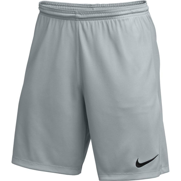 Nike Men's Soccer Park III Shorts Grey Large