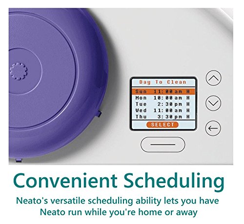 Neato Botvac 80 Robotic Vacuum Cleaner with Scheduling - Gray Refurbished