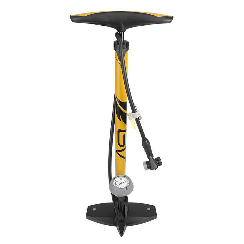 Steel Bike Pump 160 PSI with Dual Valve Design