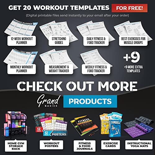 2 Pack Bodyweight & Dumbbell Workout Cards 100 Exercise Deck Fitness Training