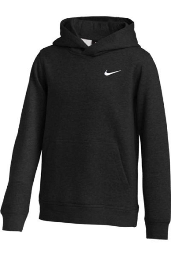 Nike Youth Black Fleece Pullover Hoodie Medium