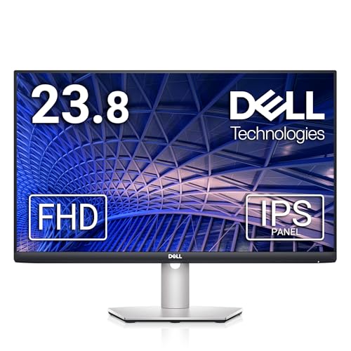 Dell S2421HS Full HD 1920 x 1080 24 Inch 1080p 75Hz Desktop Monitor Silver