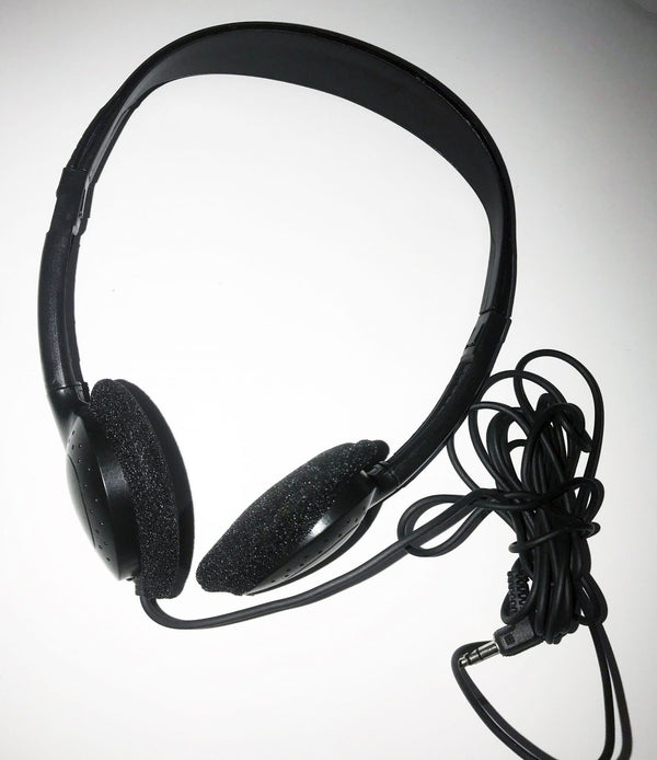 Headphones Black with cable