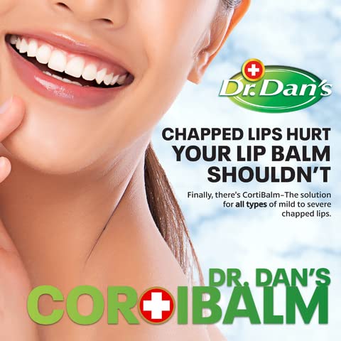 Dr Dan's Cortibalm Healing Lip Balm for Dry Cracked Lips 1 Pack