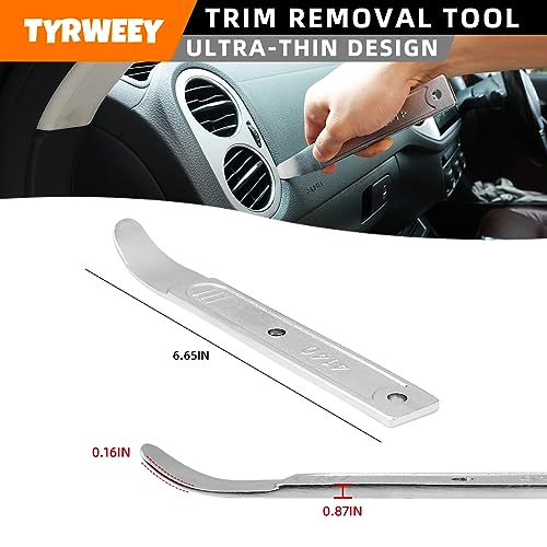 Tyrweey 4140 Pry Tool Kit Trim & Panel Removal Automotive Interior Tools