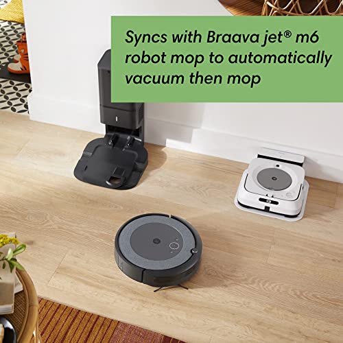 iRobot Roomba i4+ EVO Self Emptying Robot Vacuum - Empties Itself for up to 60 Days, Clean by Room with Smart Mapping, Compatible with Alexa, Ideal for Pet Hair, Carpets