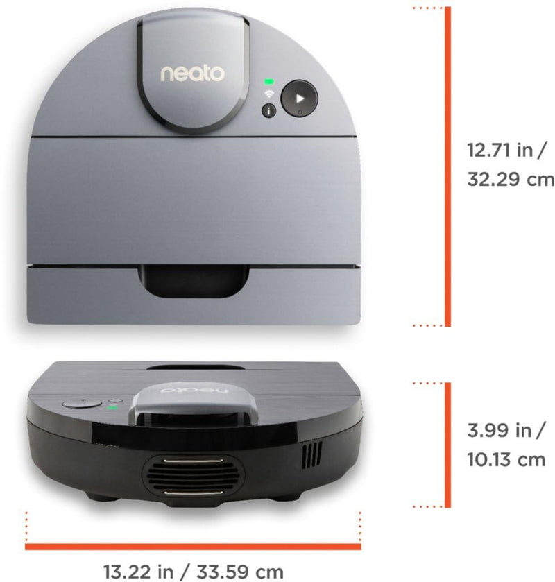 Neato D10 Smart Robot Vacuum with HEPA Filter - Refurbished