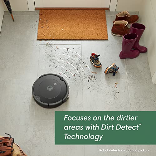 iRobot Roomba 692 Robot Vacuum Wi-Fi Personalized Cleaning Recommendations