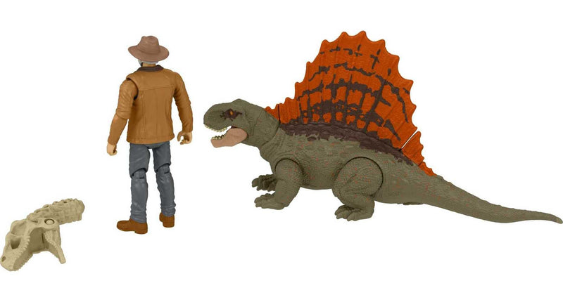 Jurassic World Dr Alan Grant & Dimetrodon Action Figure Pack