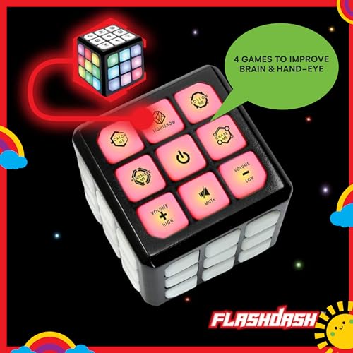 Winning Fingers Flashing Cube Electronic Memory & Brain Game