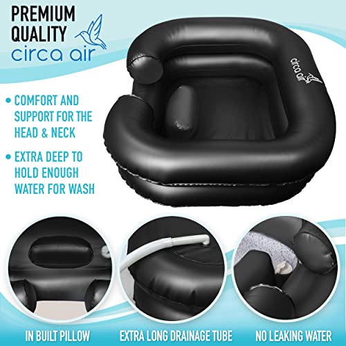 Air Inflatable Hair Washing Basin for Bedridden for Washing Hair in Bed