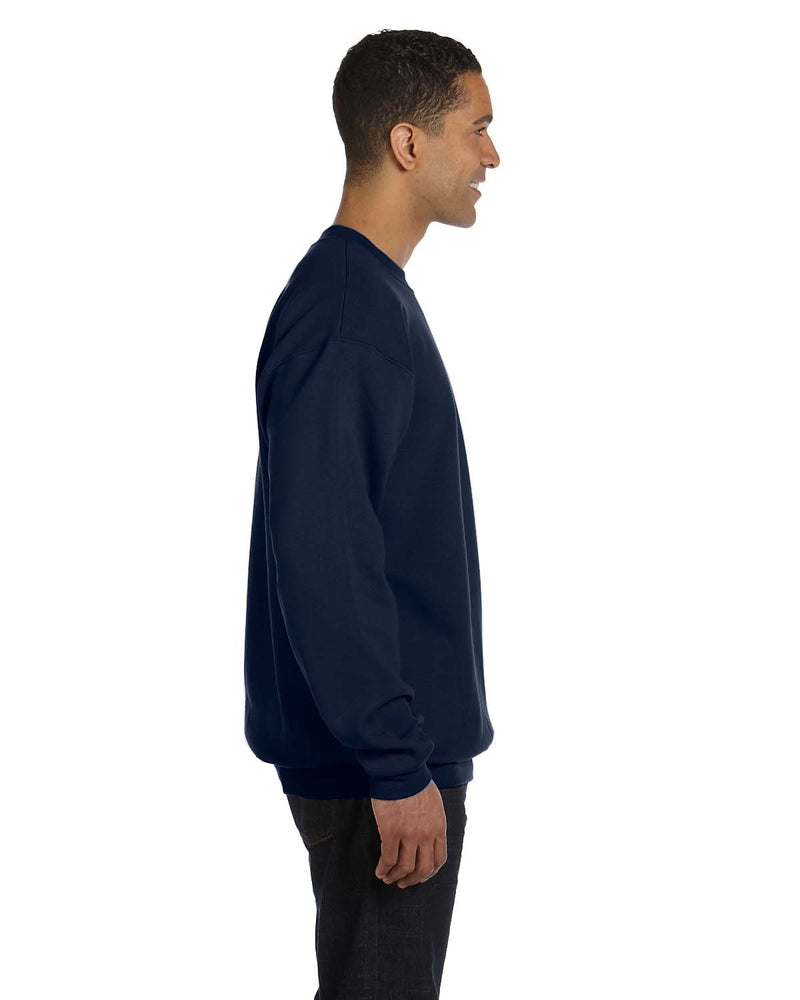 Champion Mens Double Dry Eco Fleece Crew Navy