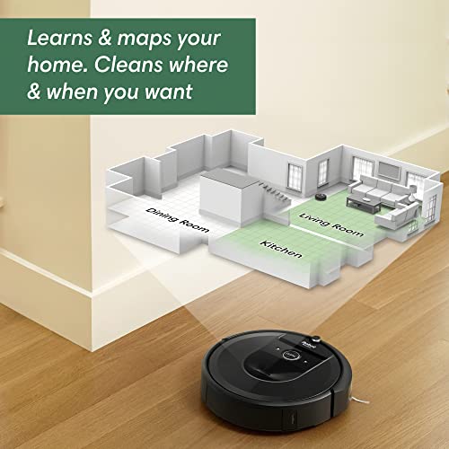 Irobot Roomba I7 Plus 7550 Vacuum With Dirt Disposal Smart Mapping Wi Fi Alexa