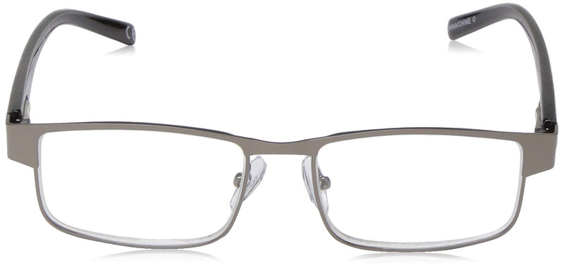 Foster Grant Stylish Men's Leo Square Reading Glasses 59mm