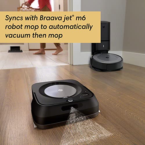 Irobot Braava Jet M6 6113 Ultimate Robot Mop Wi Fi Smart Mapping Alexa Graphite