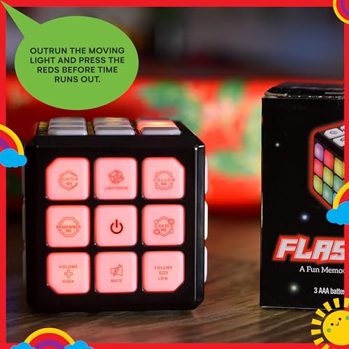 Winning Fingers Flashing Cube Electronic Memory & Brain Game