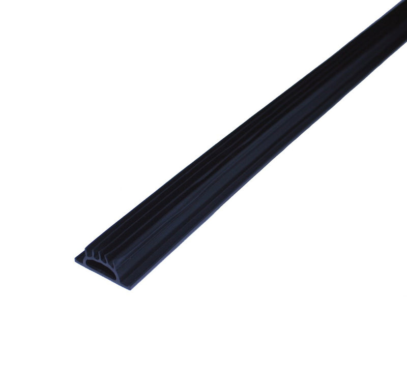 Vinyl Door Bottom Seal Replacement Insert 36 Inch - Black