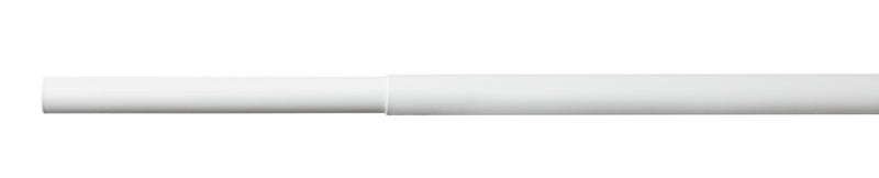 White Adjustable Closet Rod 2' To 4' for SuperSlide Systems