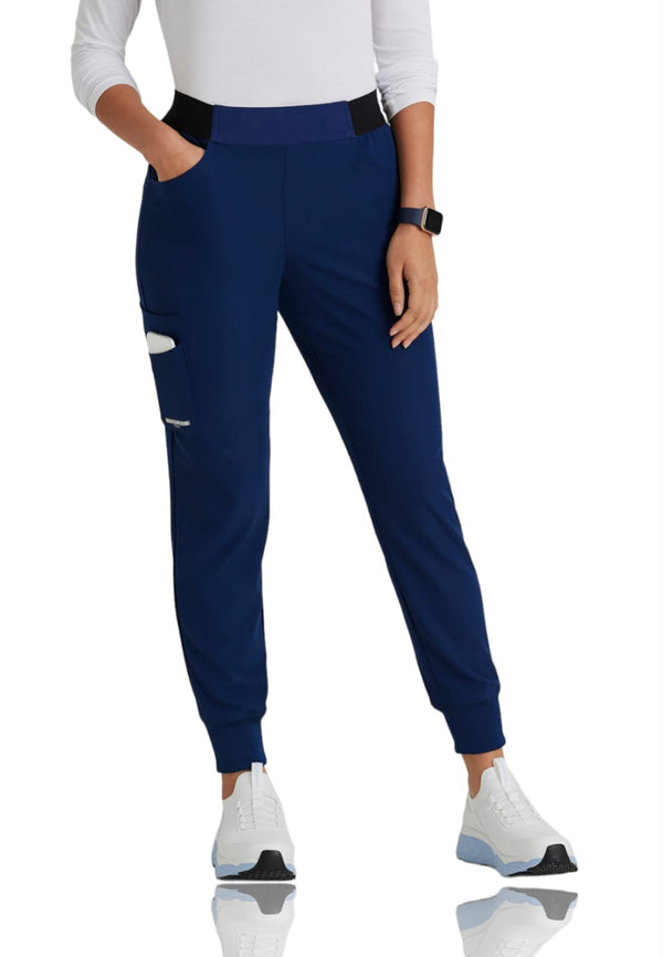 BARCO Skechers Vitality SKP559 Women's Electra Jogger Scrub Pant Navy XLarge