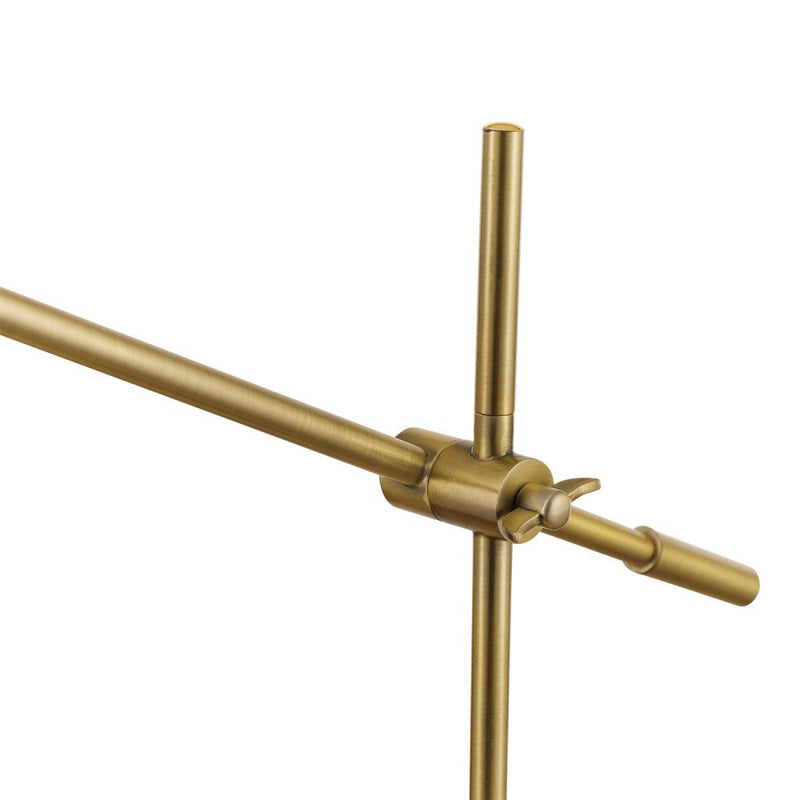 Globe Electric 52098 Pratt Desk Height Matte Brass 20 Onoff Switch