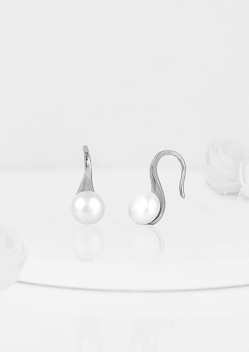 GIVA 925 Sterling Silver Hypoallergenic Freshwater Cultured Pearl Earrings for Women