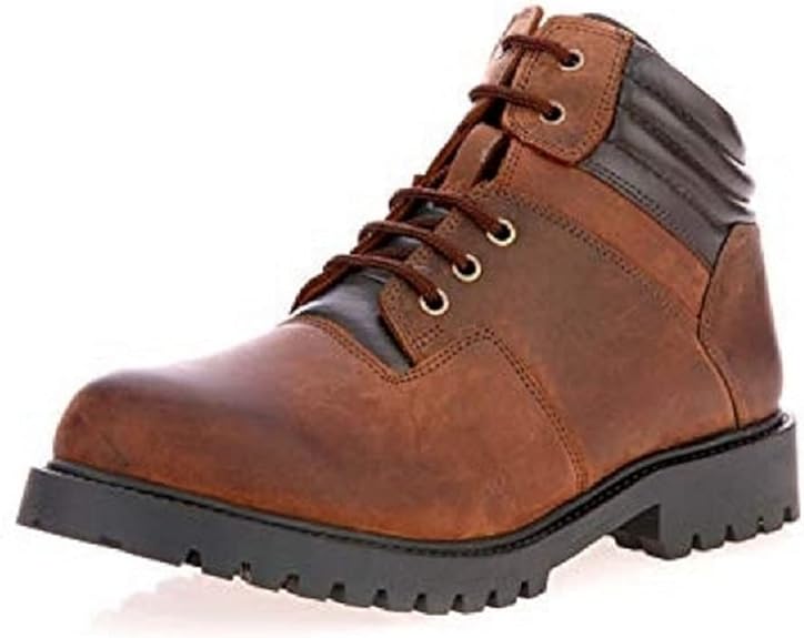 Libertyzino Men's Midas 04 Brown Ankle Boots ize 8.0 Pair Of Shoes