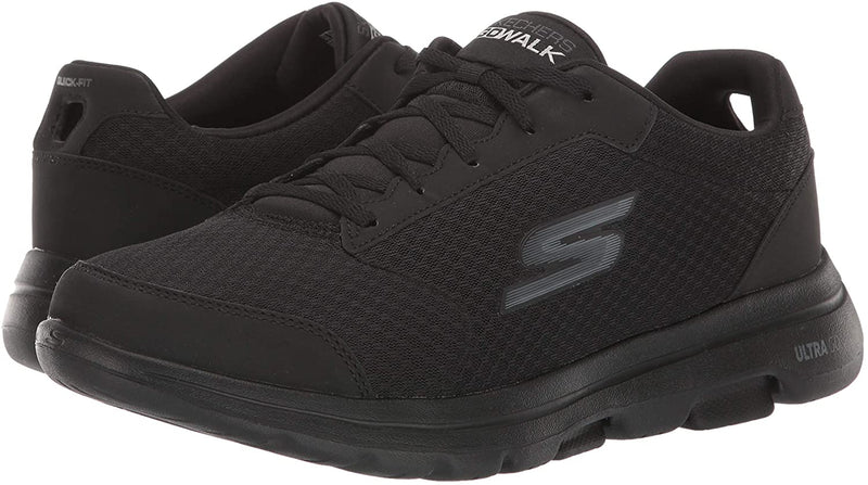 Skechers Men's Go Walk 5 Black Running Sneakers - Size 13