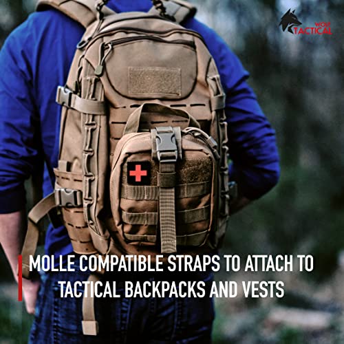 Wolf Tactical Molle First Aid Bag Empty Ifak Pouch First Aid Bags