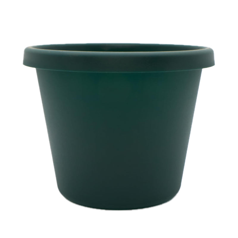 16 Inch Evergreen Round Prima Planter for Indoor Outdoor Use