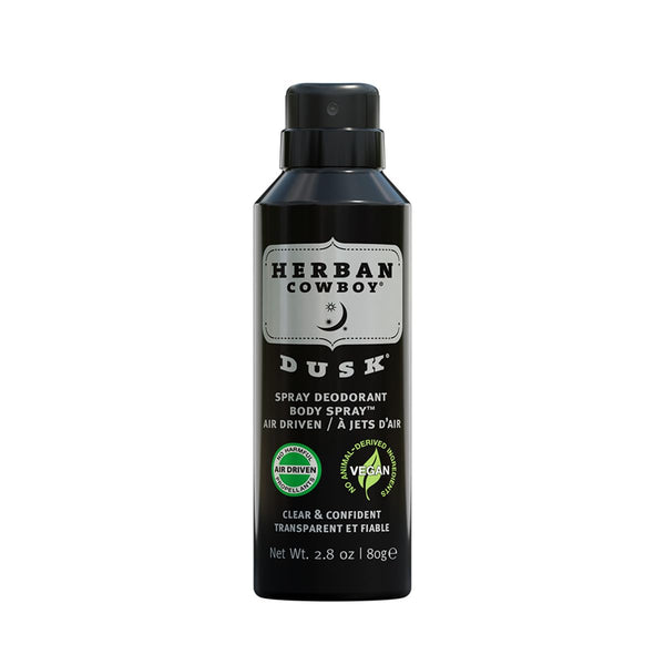 Vegan Dry Spray Deodorant Dusk 2.8 Oz Paraben Free