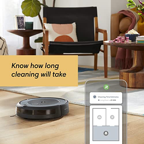 iRobot Roomba i4+ EVO Self Emptying Robot Vacuum - Empties Itself for up to 60 Days, Clean by Room with Smart Mapping, Compatible with Alexa, Ideal for Pet Hair, Carpets