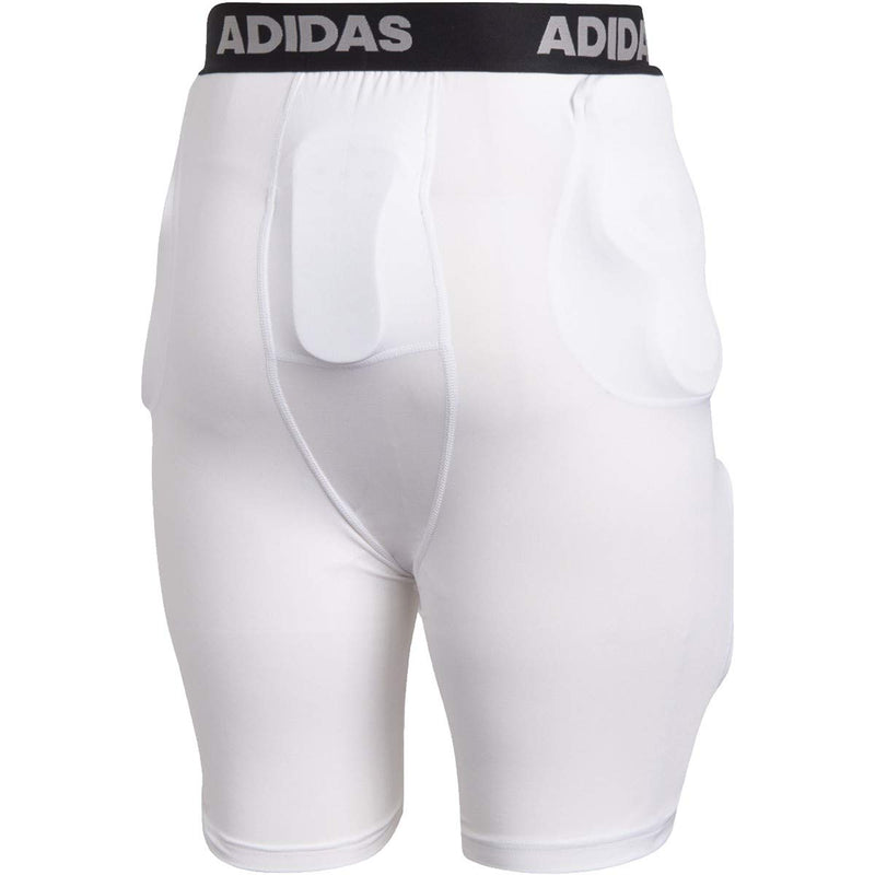 adidas 5 Pocket Girdle White/Black Small Short